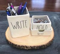 CELYCASY Rae Dunn Inspired, Office Label Decals, Organizational Labels, Write Label, Note Label, Home Decor Decal, Home Accessories