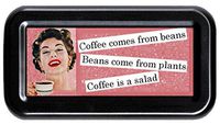Coffee is A Salad Funny Retro Tampon Case