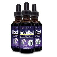 NoctuRest - Fast, Advanced Sleep Supplement - All-Natural Liquid Formula for 2X Absorption - Melatonin, Magnesium, Chamomile and More
