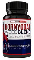 Maximum Slim - Maximize Within HornyGoat Weed Blend with Maca & Tribulus Terrestris Extract, Naturally Support Libido and Energy for Men & Women, 1000mg Epimedium with Icariins, Veggie Capsules