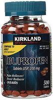 Kirkland Signature USP Ibuprofen, 200 mg, 500 Tablets