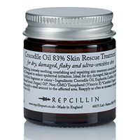 Repcillin Crocodile Oil 83% Skin Rescue Treatment for for Dry, Damaged, Flaky and Ultra-Sensitive Skin 30ml/1oz