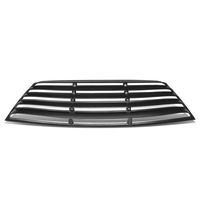 DNA MOTORING WINL-006 Glossy Finish Rear Window Scoop Louvers Windshield Sun Shade