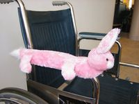 Bunny Wheelchair Pal Wheelchair Armrest Cover