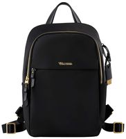 Wolfrealm Laptop Backpack for Women&Men Business Backpack Purse Lightweight Rucksack Waterproof Notebook Bag College School Pack(15.6 inches with Sleeve, Black)