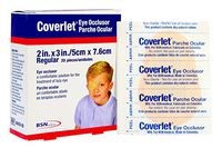 Coverlet Eye Occlusor Regular size pads, 2" x 3" - 20 Pads per box