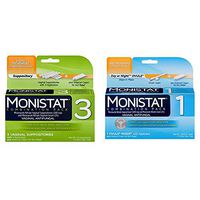 Monistat 2 Pack (3-Day Suppository and 1 Day Ovule Combination Pack)