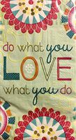 Set of 16 2-ply Guest Towels Buffet Paper Napkins ~ Do what you Love
