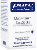 Pure Encapsulations - Multivitamin EasySticks - Bioavailable Vitamins, Minerals and Antioxidants with Activated B Vitamins and Metafolin L-5-MTHF - 30 Stick Packs