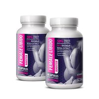 Women Increase Sex Drive - Female LIBIDO Booster - Women Sexual Support - Female Sex Health - 2 Bottles (120 Capsules)