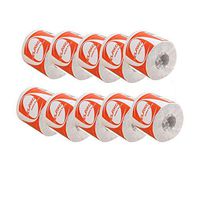 10 PC Toilet Paper - Paper Towels Bulk, Hollow Replacement Roll Paper,1 Roll Paper Towels 3 Layers - Paper Towels (Orange, 10pcs)
