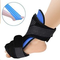 Plantar Fasciitis Night Splint Brace Foot Orthotic Supports Kits, Adjustable Elastic Strap Plantar Fasciitis Braces for Relieve Planter Fascitis Pain, Foot Spra