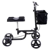 Mandycng 300 Lbs. Knee Walker Aid Scooter Trainer w/Basket Rolling Wheel Handlebar Medical Drive Steerable Portable