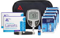 AF Contour Next Diabetes Testing Kit, 200 Count | Contour Next EZ Meter, 200 Contour Next Test Strips, 200 Lancets, Lancing Device, Control Solution, Manuals, Log Book & Carry Case
