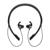 Under Armour JBL Sport Flex Wireless In-Ear Behind-the-Neck Headphones - Gray, Charcoal/Black