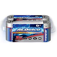 ACDelco D Batteries, Super Alkaline Battery, 8 Count Pack