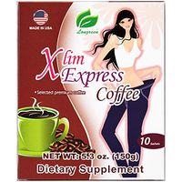 Xlim Express Coffee with L-carnitine for Weight Loss, 10 Bags/box, Longreen Corporation