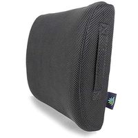 Coolidge Premium Lumbar Support Back Cushion 100% Memory Foam Orthopedic Design Back Pain Relief Use Computer/Office Chair, Car, Recliner etc.