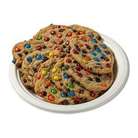 CiboWares 9" Round Disposable Molded Fiber Plates, Made from Bagasse Sugarcane, Case of 500