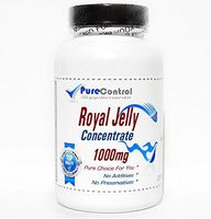 Royal Jelly Concentrate 1000mg // 200 Capsules // Pure // by PureControl Supplements