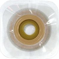 ConvaTec Esteem synergy Flat Moldable Skin Barrier with Landing Zone Flange and Flexible Tape Collar 1/2" to 7/8" Stoma Size (Box of 10 Each)