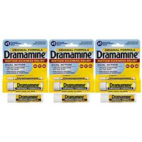 Dramamine Original Formula Motion Sickness Relief | 12 Count | Pack of 3