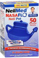 NeilMed NasaFlo Nasal Rinse Device with Packets - 1 each, Pack of 5