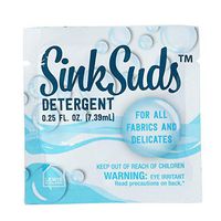 Lewis N. Clark Travel Laundry Detergent (8 Packets), White