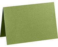A6 Folded Card (4 5/8 x 6 1/4) - Avocado (250Qty) | Perfect for Personal Stationery, Invitation Suite Inserts, Casual Correspondence and much more! | EX5030-27-250