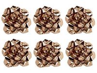 PMU Star Gift Bows 6 Inch Rose Gold (6/Pkg) Pkg/1