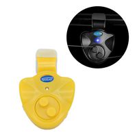 Festnight Electronic Fishing Bite Alarm with Sound LED Lights Indicator Fish Bite Alarms