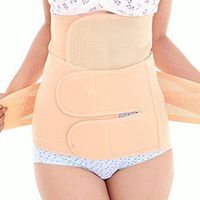 EUBUY Elastic Postpartum Abdominal and Waist Band Recovery Belt Postnatal Body Slimming Shaper for Women Maternity - 2 in 1