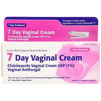 Taro Clotrimazole 7 Vaginal Cream 45 g (Pack of 6)