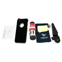 Apexel 17X Optical Zoom Aluminum Telescope/ Telephoto Lens Kit with Tripod/ Back Case for iPhone 6 Plus