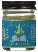 MJ’s Herbals Arnica Salve - One Ounce Concentrate: Organic; Maximum Strength; Immediate Relief for Sore Muscles & Feet; Bruise Recovery; Fantastic Massage & After Yoga Balm; No Parabens; No Synthetics
