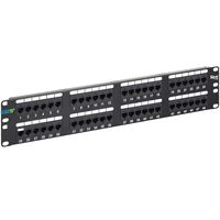 ICC CAT5e Patch Panel with 48 Ports and 2 RMS
