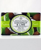 A&s Tropical Fruits Coconut and Lime Wrapped Soap - 200g