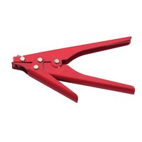 Cable Wire Tie Gun with Steel Handle for for Plastic Nylon Cable Tie or Fasteners, 0.354 Inches Max Tie Width #29776