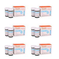 iHealth Blood Glucose Test Strips EGS-2003, 300 Strips, Pack of 6 (Latest 2019 Version)