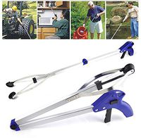 Uplord Foldable Gripper,Reacher Grabber Pick up Tool for Litter Pickup and Mobility Aid,Ergonomic Handle, Durable Aluminum Alloy,Lightweight Reacher Litter Pick Up,Ship from US!!!
