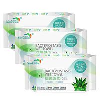 Wet Wipes,Flushable Alcohol Disinfectant Wipes, Ultra Plush Toilet Paper Sterilization and Disinfection Wipes Nursing Wipes Clean and Hygienic 26 Tablets, Wipes