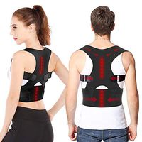 Back Brace Posture Corrector for Men and Women, Comfortable Adjustable Back Support Provides Lower & Upper Back/Neck and Shoulder Pain Relief
