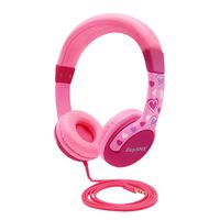 Kids Headphones, Wired Over Ears Kids Headset Volume Controller for Smart Phone/Tablet (KM669)