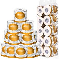 New Silky & Smooth Soft Professional Series Premium 3-Ply Toilet Paper, Home Kitchen Toilet Tissue, Strong and Highly Absorbent Hand Towels for Daily Use, 10Rolls,A