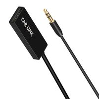 Bluetooth Aux Adapter, U2 Mini Wireless Car Bluetooth Receiver USB to 3.5mm Jack Bluetooth to Aux Adapter Audio Music Receiver Handsfree Car kit with Built in Mic for Car Speaker Home Audio