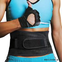 SilverFeat | Back Brace Posture Corrector | Back Support for Lower Back Pain & Weight Lifting | Ideal for Lumbar Support, Sciatica Pain Relief & Powerlifting