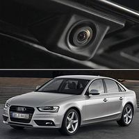 Moertifei CCD HD Car Trunk Handle Rear View Camera Reverse Parking Backup fit for Audi A4 Sedan 2013-2016 14 15