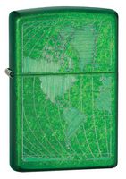 Zippo Word Meadow Ice Pocket Lighter