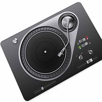 Super1798 Creative Camera Phonograph Printed Non-slip Doormat Entrance Floor Carpet Rug Home Decor- Button Phonograph