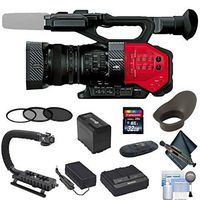 Panasonic AG-DVX200 (AG-DVX200PJ8) 4K Professional Camcorder with Standard Bundle